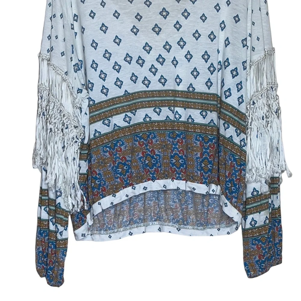 Free People Macra Maze Me Size Large Top
